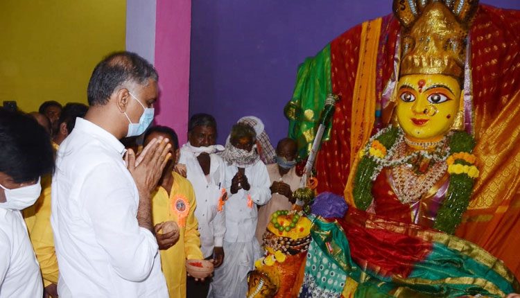 కాళేశ్వరంతో పల్లెల్లో జలకళ