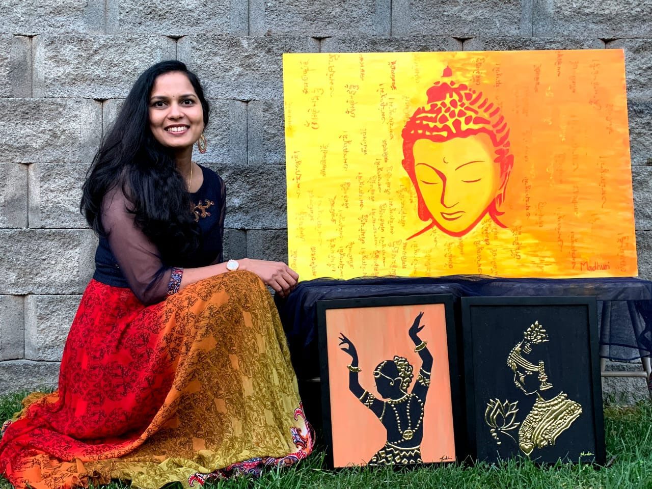 అంత‌ర్జాతీయ ఆర్ట్ ఎగ్జిబిష‌న్‌.. మాధురి శ్రీకాంత్ క‌ళాకృతుల ప్ర‌ద‌ర్శ‌న‌