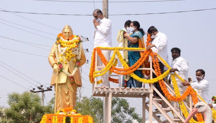 దళితుల అభ్యున్నతికి జగ్జీవన్‌ రామ్‌ ఎనలేని కృషి: మంత్రి హరీశ్‌