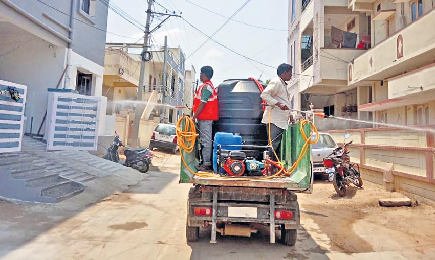 1,625 వార్డుల్లో పారిశుద్ధ్య డ్రైవ్‌