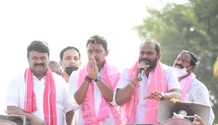 సాగర్‌ అభివృద్ధి టీఆర్‌ఎస్‌తోనే సాధ్యం: మంత్రి తలసాని