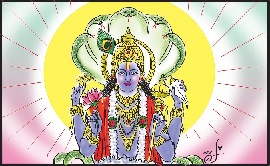 విశ్వరూపుడు విష్ణువు!