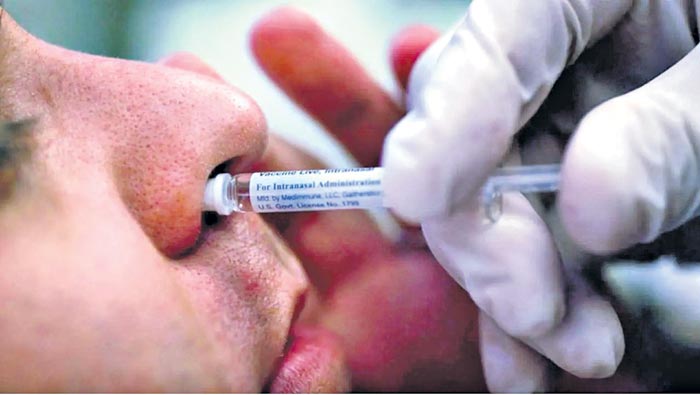 ముక్కులో కరోనాను చంపే స్ప్రే