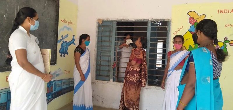 కొనసాగుతున్న కరోనా టెస్టులు, వ్యాక్సినేషన్