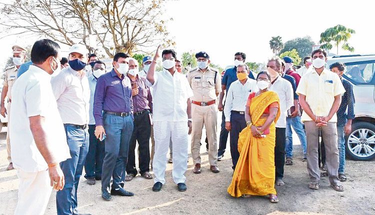 సీఎం పర్యటనకు చకచకా ఏర్పాట్లు