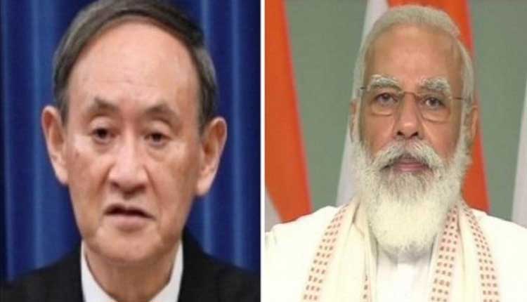 ప్ర‌ధాని న‌రేంద్ర‌ మోదీకి జ‌పాన్ ప్ర‌ధాని ఫోన్‌..!