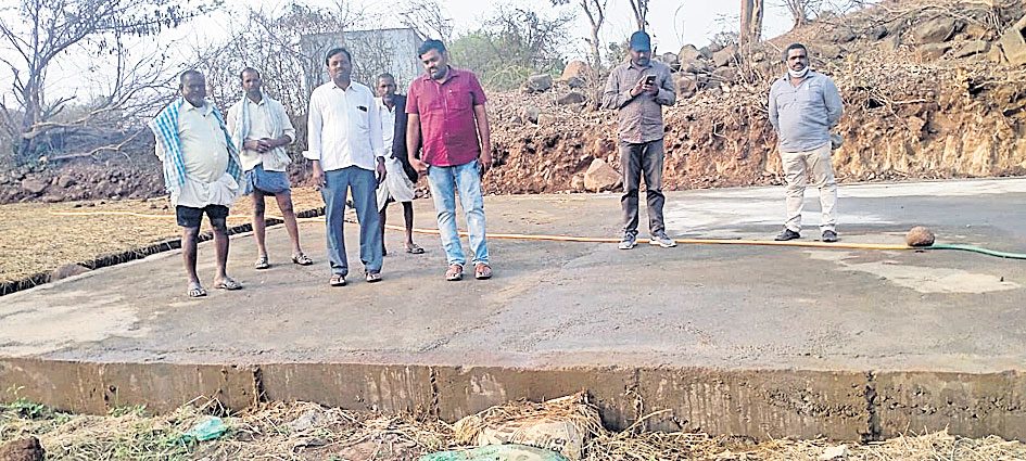 రైతులు కల్లాలు ఏర్పాటు చేసుకోవాలి