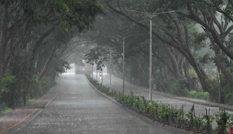 నగరంలోని పలు ప్రాంతాల్లో వర్షం