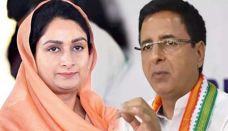 కాంగ్రెస్‌ నేత రణదీప్‌ సూర్జేవాలా, కేంద్ర మాజీ మంత్రి హర్‌సిమ్రత్‌ కౌర్‌కు కరోనా