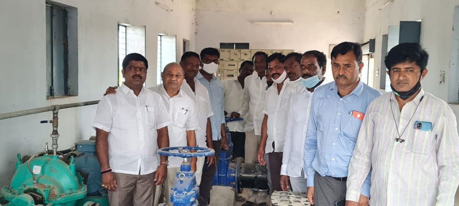 గోదారి నీటితో సస్యశ్యామలం