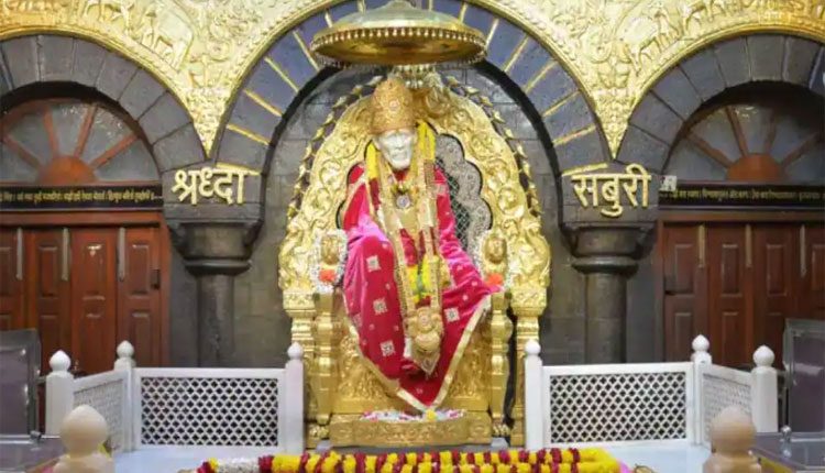 షిరిడీ సాయి బాబా ఆలయం నేటి రాత్రి నుంచి మూసివేత