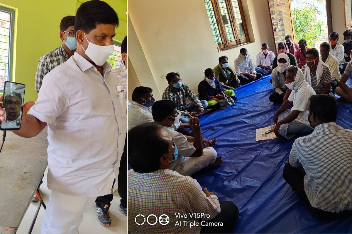 పంట నష్టపోయిన రైతులకు పరిహారం అందేలా చూస్తా : స్పీకర్