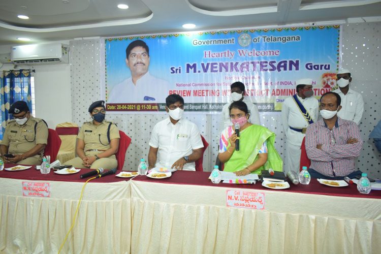 సఫాయి కార్మికుల సమస్యలు పరిష్కరించాలి