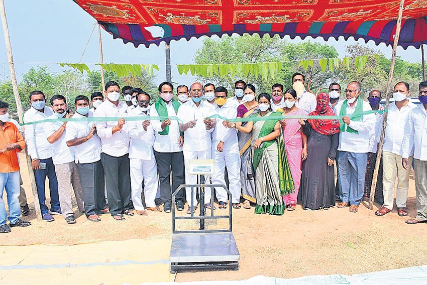 యాసంగి కొనుగోళ్లు షురూ..