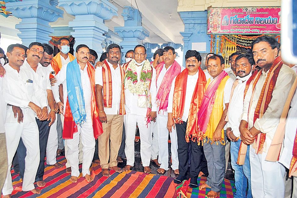 మత్స్యగిరి దేవస్థానం అభివృద్ధికి కృషి