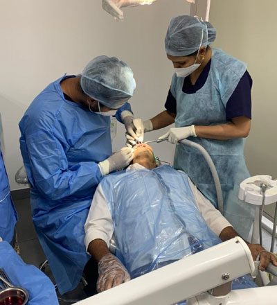 జగిత్యాలలో అరుదైన దంత శస్త్రచికిత్స