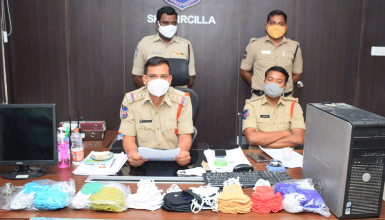 బ్రాండెడ్ పేరుతో న‌కిలీ మాస్కుల త‌యారీ.. ఇద్ద‌రి అరెస్టు