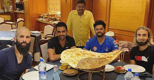 IPL 2021: ‘ఫ్యామిలీ నాన్‌’ టేస్ట్‌ చేసిన చెన్నై ఆటగాళ్లు