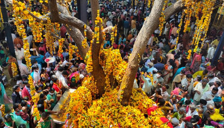 భక్తులతో కిక్కిరిసిన ‘మల్లన్న’ క్షేత్రం