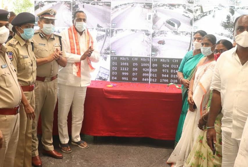 కీసరలో 136 కమ్యూనిటీ సీసీ కెమెరాలు ప్రారంభం