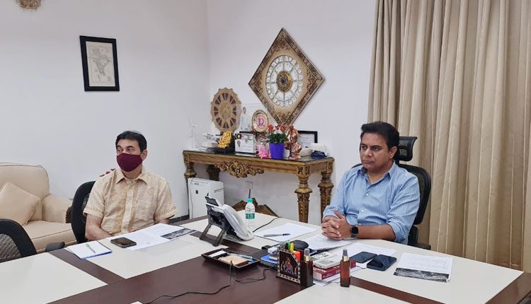 ఎమర్జింగ్ టెక్నాలజీతో వైద్య సేవల విస్తరణకు అవకాశం : మంత్రి కేటీఆర్