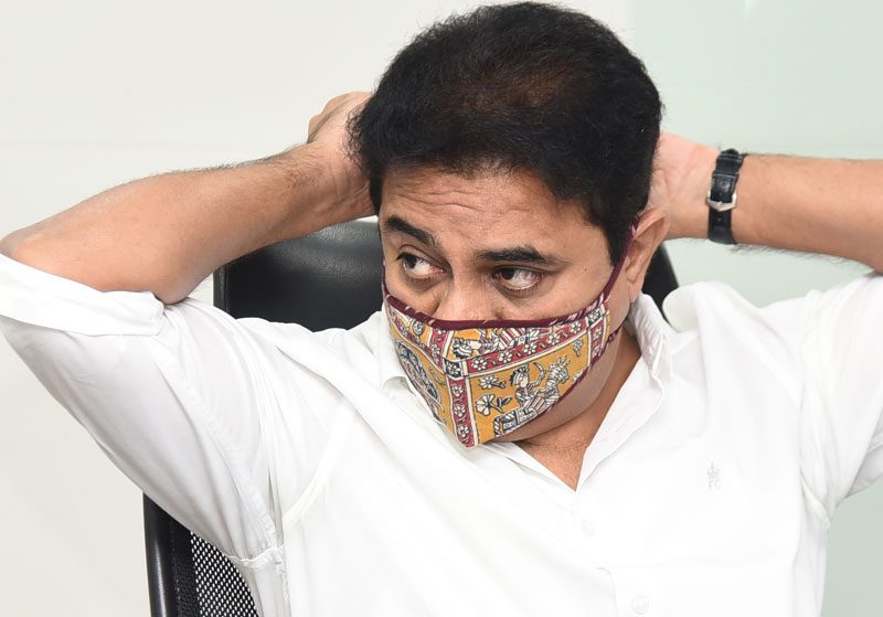 మంత్రి కేటీఆర్‌కు పాజిటివ్‌