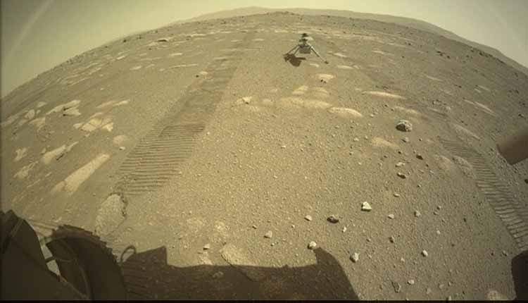 మార్స్‌పై దిగిన నాసా మినీ హెలికాప్ట‌ర్‌