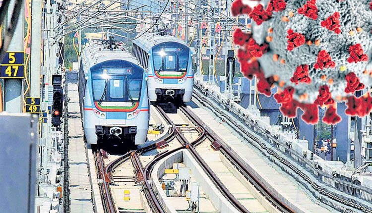 కొవిడ్‌పై పోరు.. మెట్రో జోరు