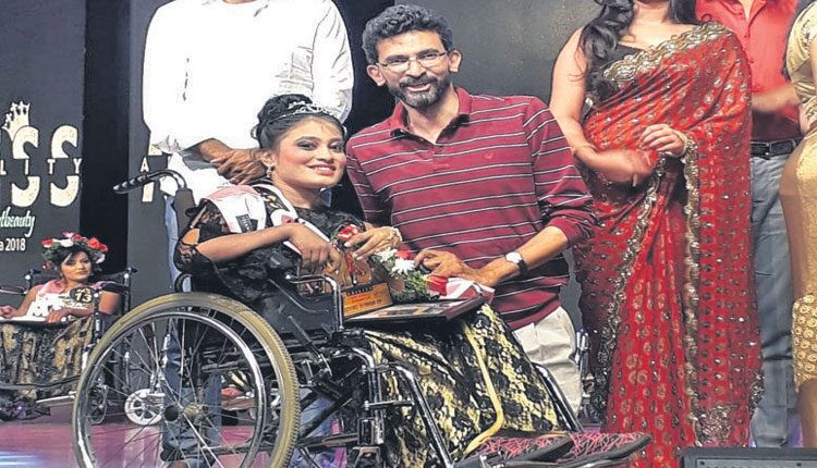 వైకల్యాన్ని గెలిచిన మనోధైర్యం