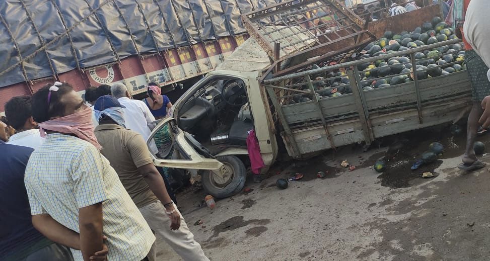 నిడమనూరులో ఘోర రోడ్డు ప్రమాదం..