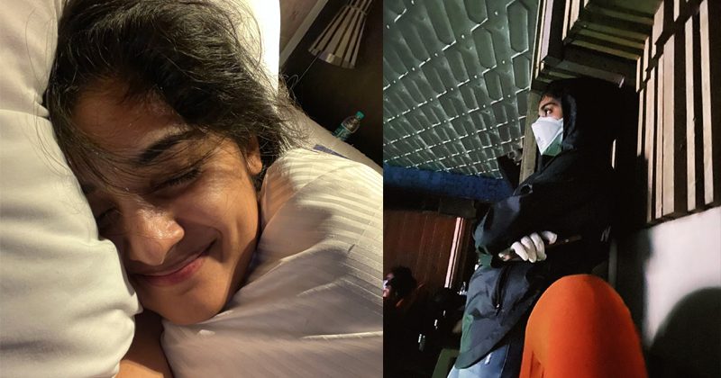 క‌రోనా పాజిటివ్.. థియేట‌ర్‌లో ప్ర‌త్య‌క్షం అయిన హీరోయిన్