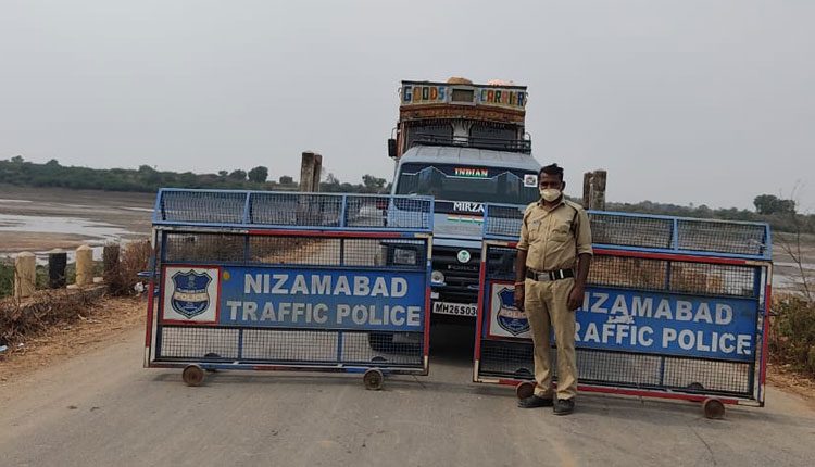 మహారాష్ట్ర నుంచి నిజామాబాద్‌కు రాకపోకల నిలిపివేత