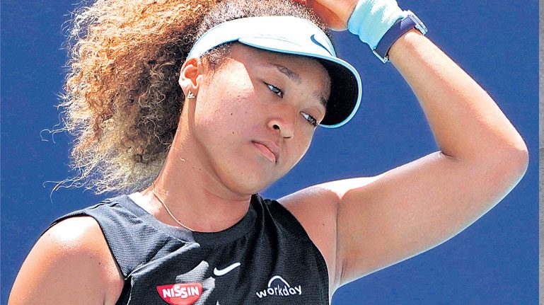 ఒసాకా విజయాలకు బ్రేక్‌