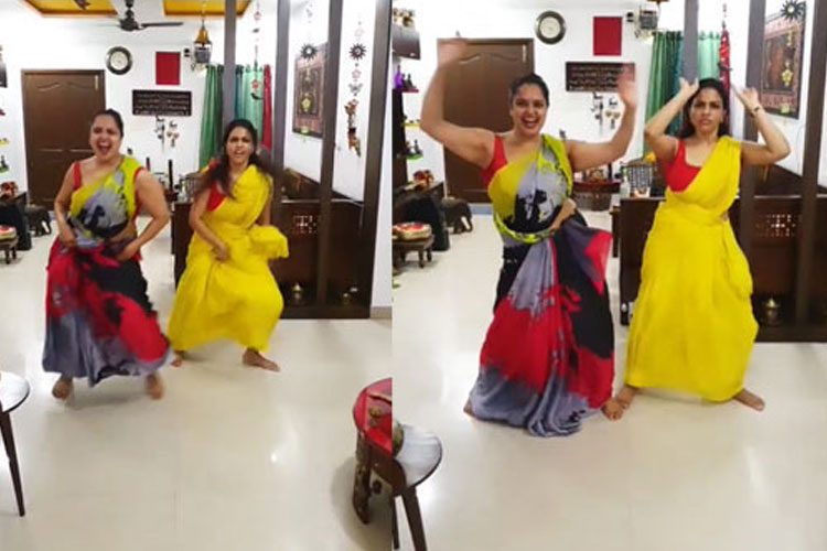 ప్ర‌గ‌తి డ్యాన్స్ కు ఇంట‌ర్‌నెట్ షేక్..వీడియో వైర‌ల్‌