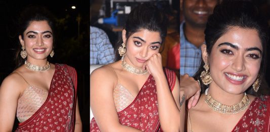 Rashmika Mandanna At Sulthan Pre Release Event Photos
