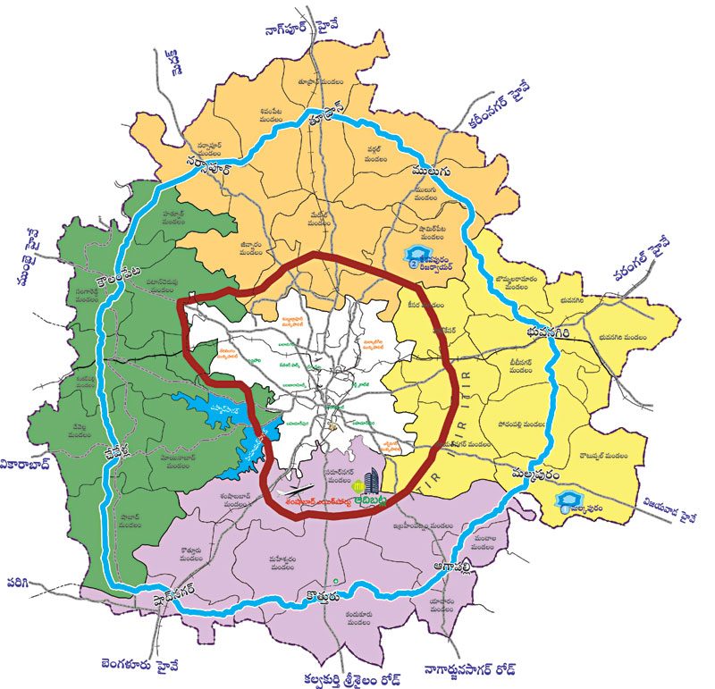 ఆర్‌ఆర్‌ఆర్‌ అలైన్‌మెంట్‌.. అంతా గ్రీన్‌ఫీల్డ్‌