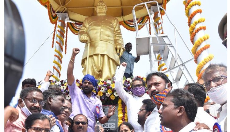 జగ్జీవన్ రామ్ సేవలు మరువలేనివి : మంత్రి శ్రీనివాస్‌గౌడ్‌