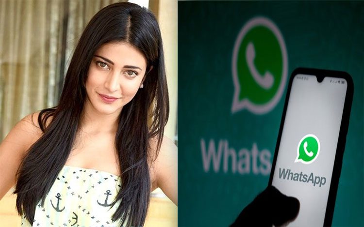 వాట్సాప్ నంబ‌ర్ అడిగితే శృతిహాస‌న్ ఏం ఇచ్చిందో తెలుసా..?