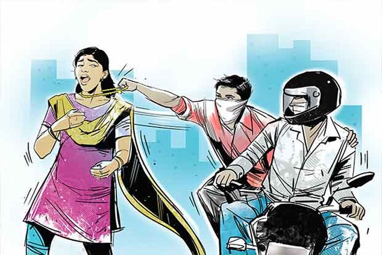 గంటన్నరలో.. ఏడు స్నాచింగ్‌లు