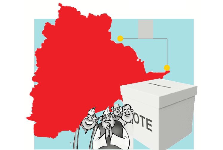 హుజూరాబాద్‌లో ముగిసిన ఉప ఎన్నిక ప్ర‌చారం