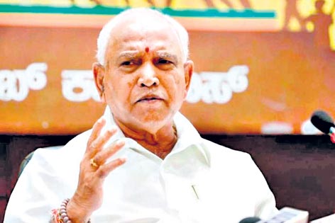 యెడియూరప్పకు రెండోసారి కరోనా