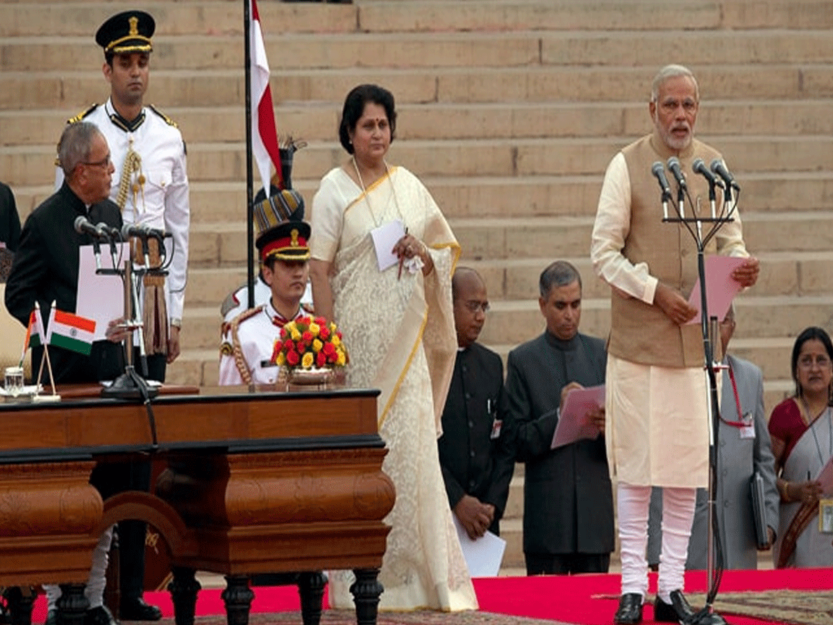 భార‌త ప్ర‌ధానిగా మోదీ ప్ర‌మాణం.. చ‌రిత్ర‌లో ఈరోజు