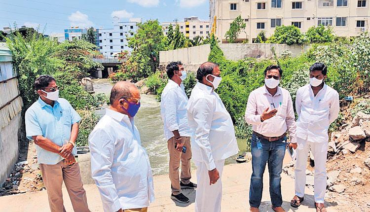 ముంపు సమస్య తలెత్తకుండా చర్యలు