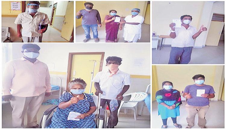 కరోనాను జయించిన 72 ఏండ్ల వృద్ధురాలు