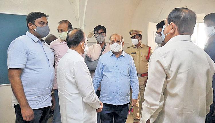 శాలిబండలో కొవిడ్‌ ఐసొలేషన్‌