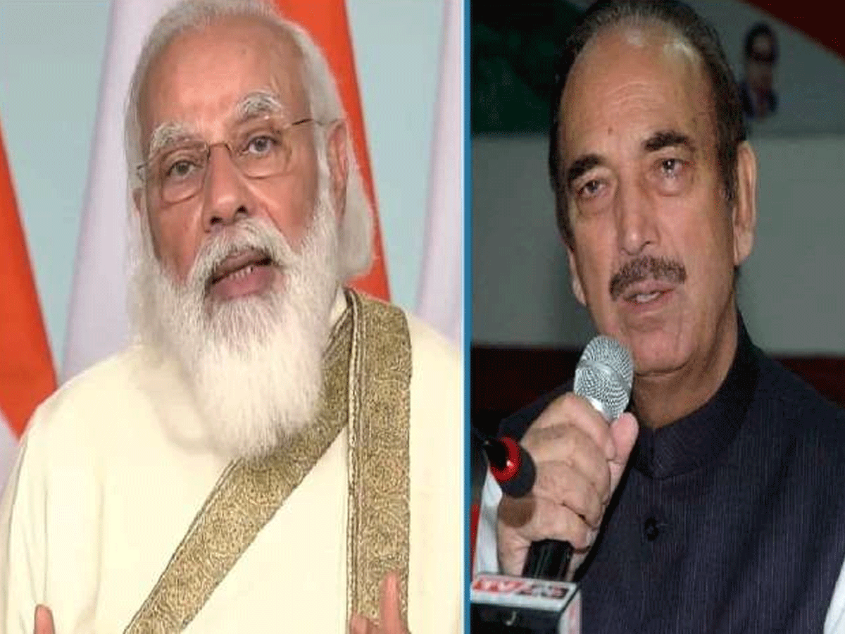 టీకా ఉత్ప‌త్తులు వేగ‌వంతం చేయండి: మోదీకి ఆజాద్ లేఖ‌