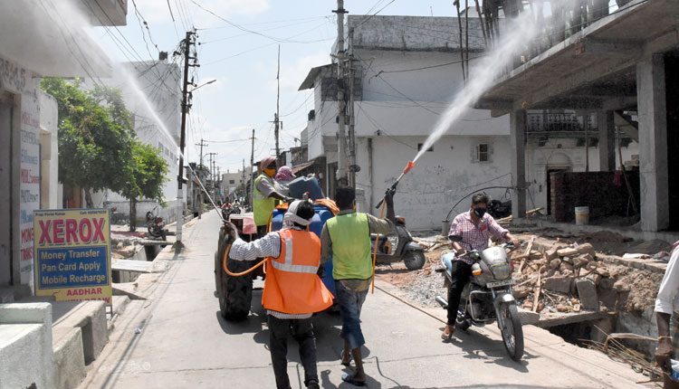 పల్లె..పట్నం శానిటైజ్‌