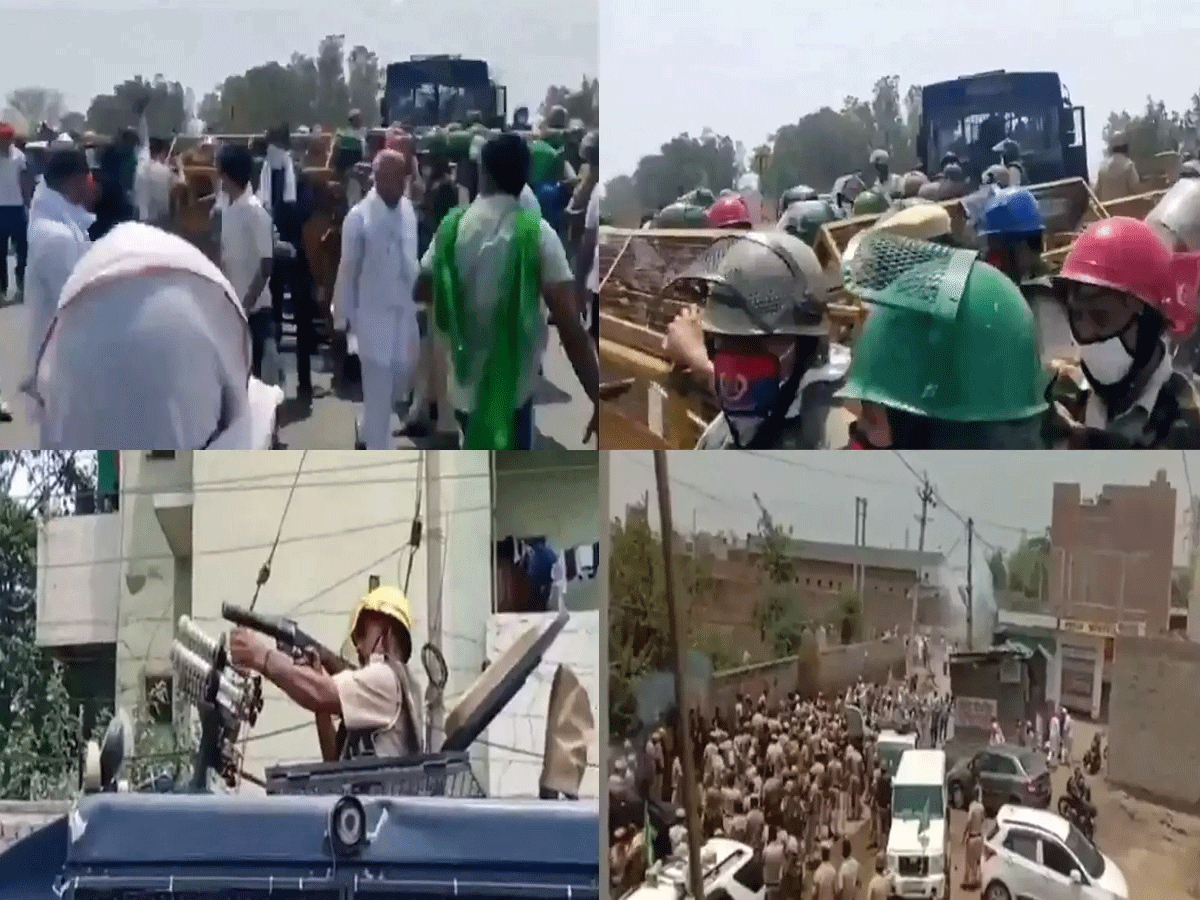 సీఎం ఖ‌ట్ట‌ర్‌కు రైతుల నిర‌స‌న‌.. హిసార్‌లో ప‌రిస్థితి ఉద్రిక్తం