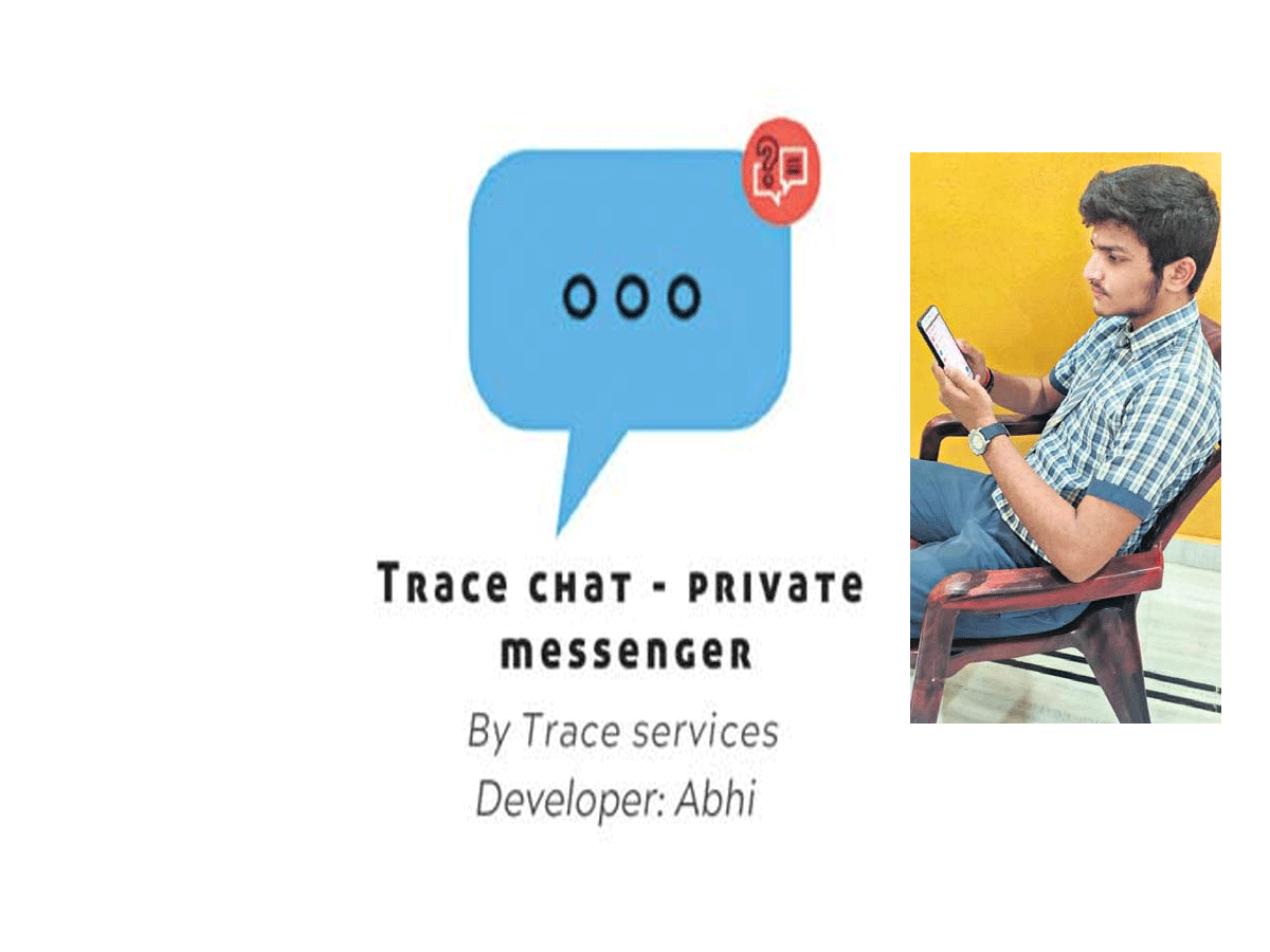 క‌న్నారం పిల్లోడు.. ‘ట్రేస్ చాట్’ క‌నిపెట్టిండు..!