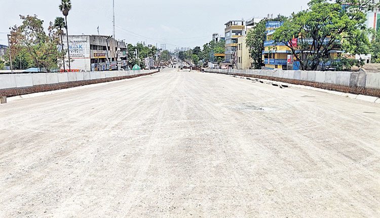 బాలానగర్ ఫ్లైఓవర్ ర్యాంపులు రెడీ